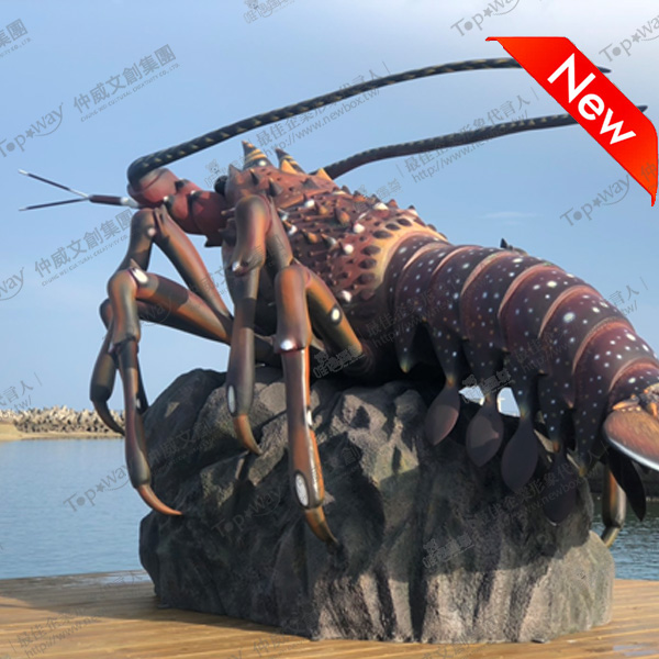澎湖吉貝島-大型龍蝦仿真雕塑